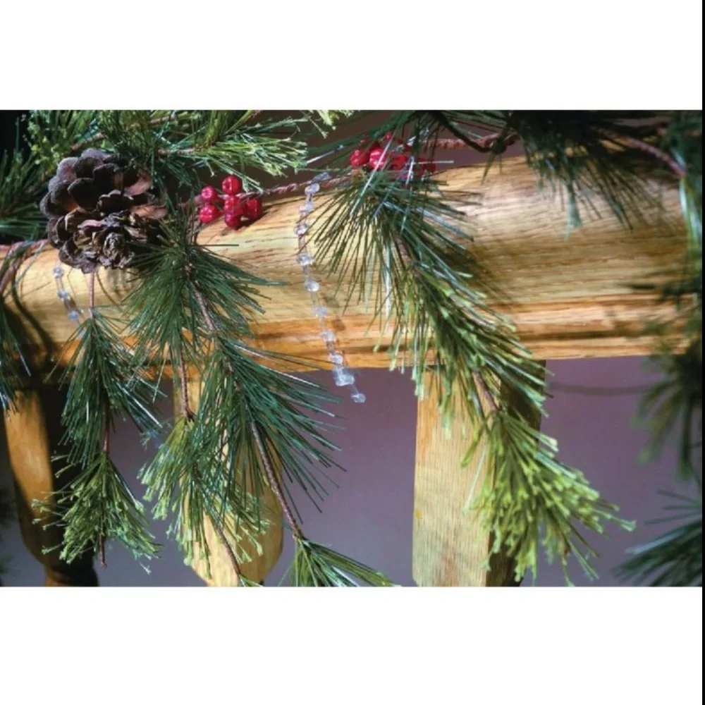 Plastic Christmas Garland Tie Alls New